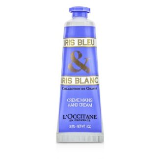 L'OCCITANE COLLECTION DE GRASSE IRIS BLEU &AMP; IRIS BLANC HAND CREAM 30ML/1OZ