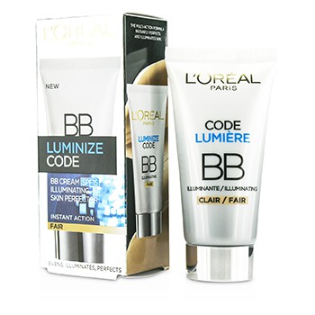 L'OREAL LUMINIZE CODE SKIN PERFECTOR BB CREAM SPF15 - # FAIR 50ML/1.69OZ