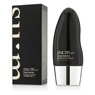 SU:M37 DEAR HOMME PERFECT SUN BLOCK SPF 50+/PA+++ 50ML/1.7OZ
