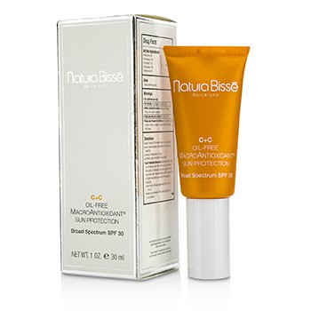 NATURA BISSE C+C  OIL-FREE MACROANTIOXIDANT SUN PROTCETION SPF 30 30ML/1OZ