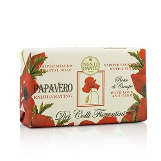 NESTI DANTE DEI COLLI FIORENTINI TRIPLE MILLED VEGETAL SOAP - POPPY 250G/8.8OZ