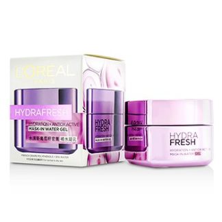 L'OREAL HYDRAFRESH HYDRATION+ ANTIOX ACTIVE MASK-IN WATER GEL 50ML/1.7OZ