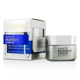 L'OREAL WHITE PERFECT CLINICAL DAY CREAM SPF19 PA+++ 50ML/1.7OZ