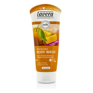 LAVERA ORGANIC ORANGE & SEA BUCKTHORN REVITALISING BODY WASH 200ML/6.6OZ