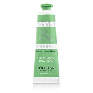 L'OCCITANE THE VERT &AMP; BIGARADE HAND CREAM 30ML/1OZ