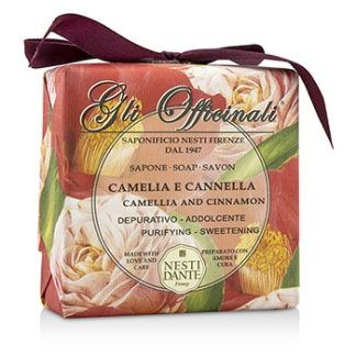 NESTI DANTE GLI OFFICINALI SOAP - CAMELLIA &AMP; CINNAMON - PURIFYING &AMP; SWEETENING 200G/7OZ
