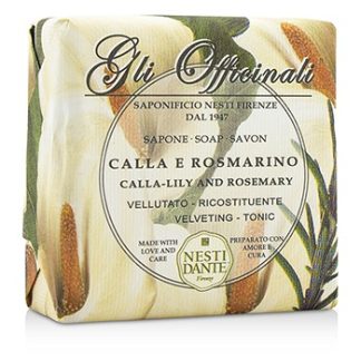 NESTI DANTE GLI OFFICINALI SOAP - CALLA-LILY &AMP; ROSEMARY - VELVETING &AMP; TONIC 200G/7OZ