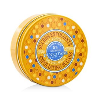 L'OCCITANE SHEA MELTING HONEY EXFOLIATING SUGARS 175G/6.1OZ