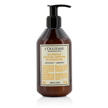 L'OCCITANE AROMACHOLOGIE REVITALIZING HANDS & BODY CLEANSING GEL 240ML/8 L'OCCITANE AROMACHOLOGIE REVITALIZING HANDS & BODY CLEANSING GEL 240ML/8.1OZ