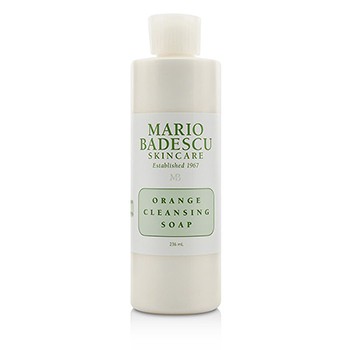 MARIO BADESCU ORANGE CLEANSING SOAP - FOR ALL SKIN TYPES 236ML/8OZ