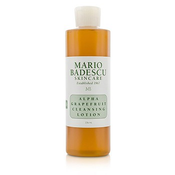 MARIO BADESCU ALPHA GRAPEFRUIT CLEANSING LOTION - FOR COMBINATION/ DRY/ SENSITIVE SKIN TYPES 236ML/8OZ