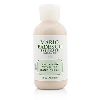 MARIO BADESCU FRUIT AND VITAMIN A HAND CREAM - FOR ALL SKIN TYPES 118ML/4OZ
