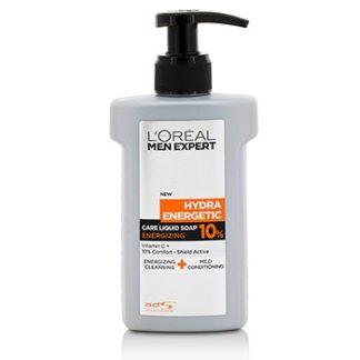 L'OREAL MEN EXPERT HYDRA ENERGETIC CARE LIQUID SOAP ENERGIZING (PUMP) 150ML/5OZ
