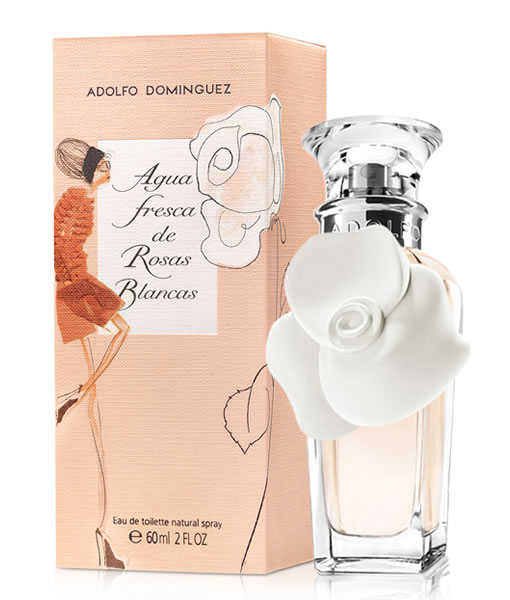 ADOLFO DOMINGUEZ AGUA FRESCA DE ROSAS BLANCAS EDT FOR WOMEN 1 ADOLFO DOMINGUEZ AGUA FRESCA DE ROSAS BLANCAS EDT FOR WOMEN