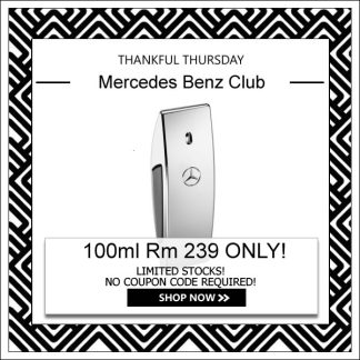 MERCEDES BENZ CLUB EDT FOR MEN 100ML [THANKFUL THURSDAY SPECIAL]