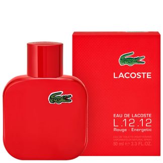 LACOSTE LACOSTE EAU DE LACOSTE L.12.12 ROUGE ENERGETIC EDT FOR MEN