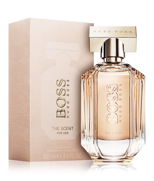 hugo boss the scent for her new