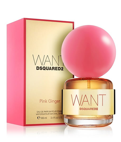 dsquared2 want pink ginger eau de parfum