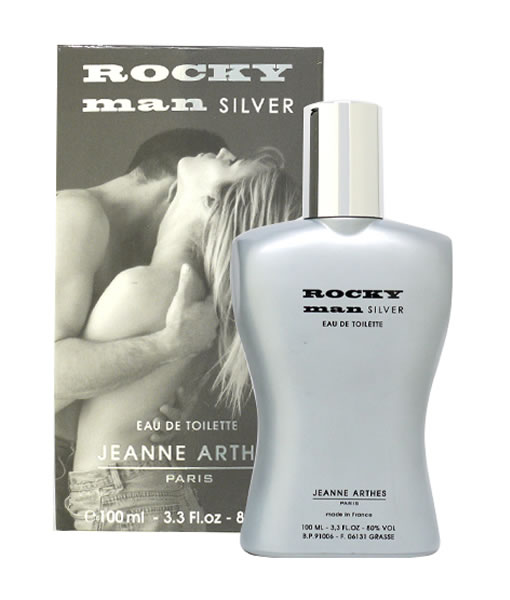 JEANNE ARTHES ROCKY MAN SILVER EDT FOR MEN 1 JEANNE ARTHES ROCKY MAN SILVER EDT FOR MEN