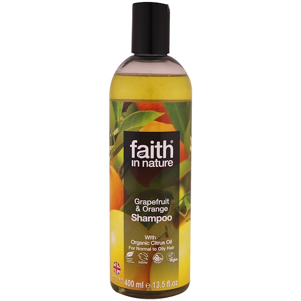 Faith In Nature Shampoo For Normal To Oily Hair Grapefruit