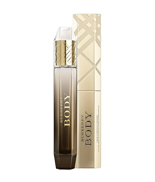 burberry body perfume gold limited edition