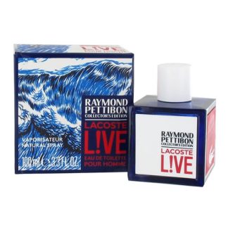 LACOSTE LIVE RAYMOND PETTIBON COLLECTOR'S EDITION EDT FOR MEN