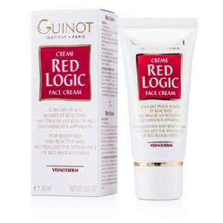 GUINOT RED LOGIC FACE CREAM FOR REDDENED & REACTIVE SKIN 30ML/1.03OZ