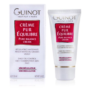 GUINOT PURE BALANCE CREAM - DAILY OIL CONTROL (FOR COMBINATION OR OILY SKIN) 50ML/1 GUINOT PURE BALANCE CREAM - DAILY OIL CONTROL (FOR COMBINATION OR OILY SKIN) 50ML/1.7OZ