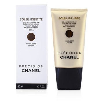 CHANEL SOLEIL IDENTITE PERFECT COLOUR FACE SELF TANNER SPF8 - DORE (GOLDEN)  50ML/1.7OZ
