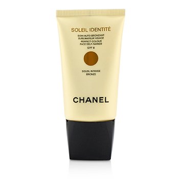 CHANEL SOLEIL IDENTITE PERFECT COLOUR FACE SELF TANNER SPF 8 - INTENSE (BRONZE)  50ML/1.7OZ