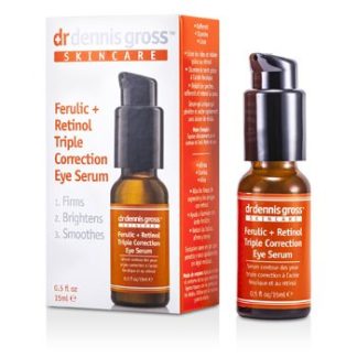 DR DENNIS GROSS FERULIC + RETINOL TRIPLE CORRECTION EYE SERUM 15ML/0.5OZ