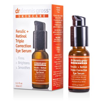 DR DENNIS GROSS FERULIC + RETINOL TRIPLE CORRECTION EYE SERUM  15ML/0.5OZ