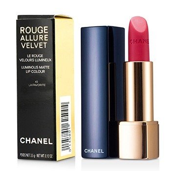 Son Chanel Rouge Allure Velvet Màu 43 La Favorite Pháp