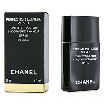 CHANEL PERFECTION LUMIERE VELVET SMOOTH EFFECT MAKEUP SPF15 - # 60 BEIGE  30ML/1OZ