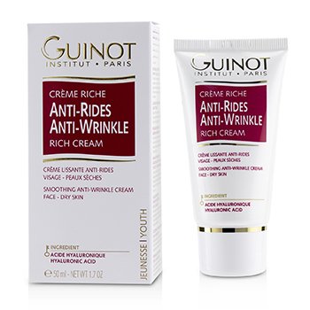 GUINOT ANTI-WRINKLE RICH CREAM (FOR DRY SKIN)  50ML/1.7OZ
