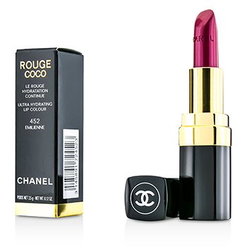 CHANEL ROUGE COCO ULTRA HYDRATING LIP COLOUR - # 452 EMILIENNE  3.5G/0.12OZ