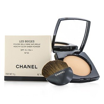 CHANEL LES BEIGES HEALTHY GLOW SHEER POWDER SPF 15 - NO. 25  12G/0.42OZ