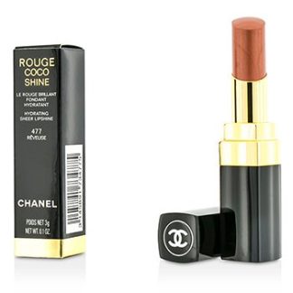 CHANEL ROUGE COCO SHINE HYDRATING SHEER LIPSHINE - # 477 REVEUSE 3G/0.1OZ