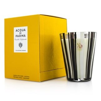 ACQUA DI PARMA MURANO GLASS PERFUMED CANDLE - MOGANO (MAHOGANY)  200G/7.05OZ