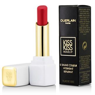 GUERLAIN KISSKISS ROSELIP HYDRATING & PLUMPING TINTED LIP BALM - #R373 PINK ME UP 2.8G/0.09OZ