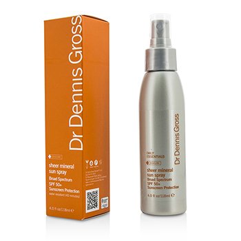 DR DENNIS GROSS SHEER MINERAL SUN SPRAY SPF 50+  118ML/4OZ