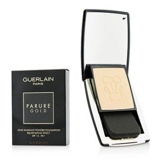 GUERLAIN PARURE GOLD REJUVENATING GOLD RADIANCE POWDER FOUNDATION SPF 15 - # 02 BEIGE CLAIR  10G/0.35OZ