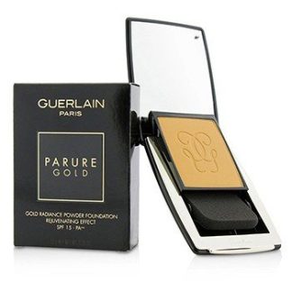 GUERLAIN PARURE GOLD REJUVENATING GOLD RADIANCE POWDER FOUNDATION SPF 15 - # 04 BEIGE MOYEN  10G/0.35OZ
