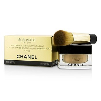 CHANEL SUBLIMAGE LE TEINT ULTIMATE RADIANCE GENERATING CREAM FOUNDATION - # 40 BEIGE  30G/1OZ