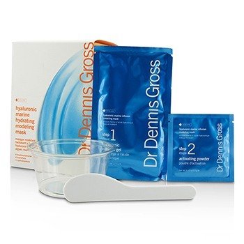 DR DENNIS GROSS HYALURONIC MARINE HYDRATING MODELING MASK  4 TREATMENTS