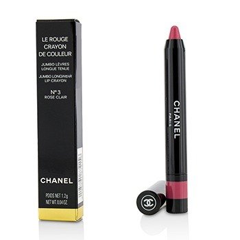 CHANEL LE ROUGE CRAYON DE COULEUR JUMBO LONGWEAR LIP CRAYON - # 3 ROSE CLAIR  1.2G/0.04OZ