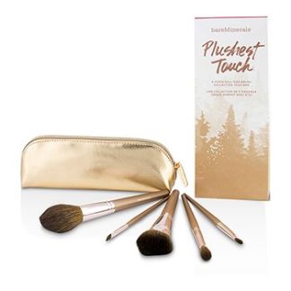 BAREMINERALS PLUSHEST TOUCH 5 PIECE BRUSH COLLECTION  -
