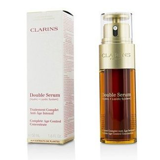 CLARINS DOUBLE SERUM (HYDRIC + LIPIDIC SYSTEM) COMPLETE AGE CONTROL CONCENTRATE  50ML/1.6OZ