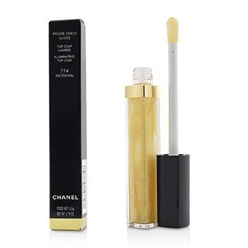 CHANEL ROUGE COCO Lip Gloss Brilliant Top Coat 774 Excitation Gold New In  Box $65.00 - PicClick