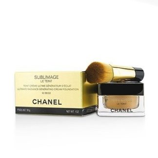 CHANEL SUBLIMAGE LE TEINT ULTIMATE RADIANCE GENERATING CREAM FOUNDATION - # 50 BEIGE  30G/1OZ